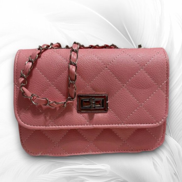 Pink Small Classic Bag for Women - Picture 1 of 6